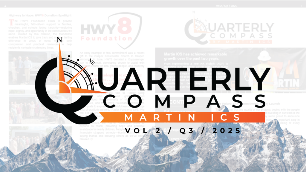 En-tête de l'infolettre Quarterly Compass, vol. 2, T3 2025
